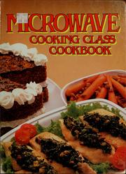 Cover of Microwave cooking class cookbook by Sontheimer Foundation