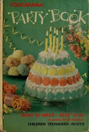 Front cover of Foodarama party book by Joan Adams