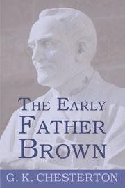 Front cover of The Early Father Brown by Gilbert Keith Chesterton