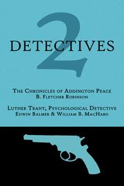 Cover of 2 Detectives by B. Fletcher Robinson