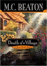 Front cover of Death of a Village by Marion Chesney
