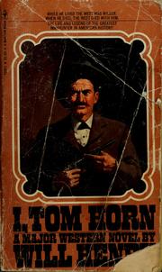 Cover of I, Tom Horn by Henry Wilson Allen