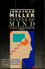 Front cover of States of mind by Jonathan Miller
