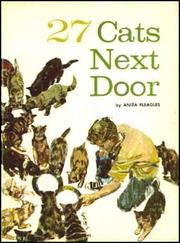 Front cover of 27 cats next door by Anita MacRae Feagles