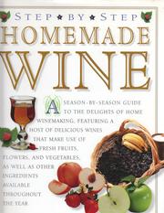 Front cover of Step-by-Step Homemade Wine by Judith Irwin in conjunction with Roy Ekins