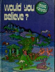 Front cover of Would You Believe? by Isaac Asimov