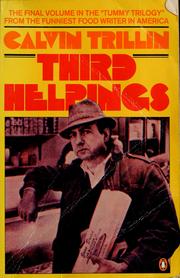 Cover of Third helpings by Calvin Trillin