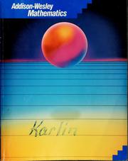 Cover of Addison-Wesley mathematics by Robert E. Eicholz