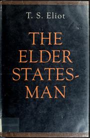 Cover of The elder statesman by T. S. Eliot