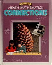 Front cover of Heath mathematics connections by Edward Manfre