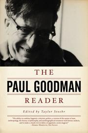 Cover of The Paul Goodman Reader by Paul Goodman