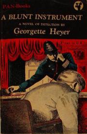 Cover of A Blunt Instrument by Georgette Heyer