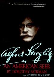 Front cover of Alfred Stieglitz by Dorothy Norman