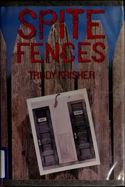 Cover of Spite fences by Trudy Krisher
