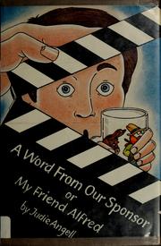 Cover of A word from our sponsor by Judie Angell