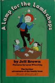 Front cover of A lamp for the Lambchops by Jeff Brown