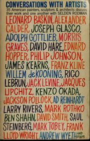 Cover of Conversations with artists by Selden Rodman