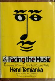 Cover of Facing the music by Henri Temianka