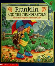 Front cover of Franklin and the Thunderstorm (Franklin the Turtle) by Paulette Bourgeois