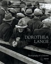 Cover of Dorothea Lange by Robert Coles