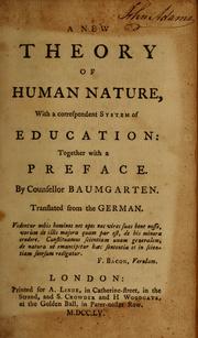 Front cover of Versuch einer theorie von dem Menschen und dessen erziehung by Friedrich Engel