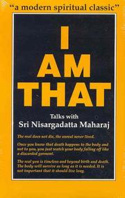 Front cover of I Am That by Nisargadatta Maharaj