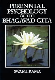 Cover of Perennial psychology of the Bhagavad Gita by Rama Swami