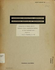 Front cover of An experimental determination of the low-level characteristics of IN23B crystals by Bruce Albert Rushlow