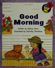 Cover of Good morning by Nancy Horn