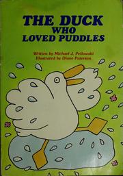 Front cover of The duck who loved puddles by Michael J. Pellowski