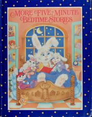 Cover of More five-minute bedtime stories by Nancy P. McConnell