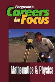 Front cover of Careers in focus by Ferguson Publishing Company