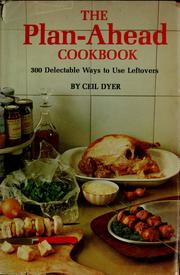 Cover of The plan-ahead cookbook by Ceil Dyer