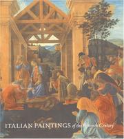 Cover of Italian paintings of the fifteenth century by National Gallery of Art (U.S.)