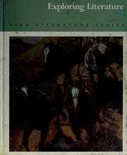 Front cover of Exploring literature by Faye Louise Grindstaff