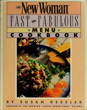 Front cover of The New woman fast and fabulous menu cookbook by Susan Kessler