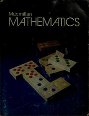 Cover of Macmillan mathemathics by Tina Thoburn