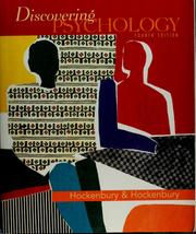 Cover of Discovering psychology by Don H. Hockenbury