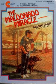 Cover of The Maldonado miracle by Taylor, Theodore