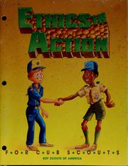 Front cover of Ethics in action for Cub Scouts by Boy Scouts of America