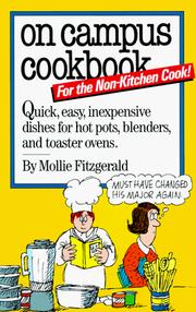 Front cover of On campus cookbook by Mollie Fitzgerald