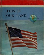 Cover of This is our land by Franklin Patterson