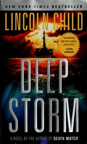Front cover of Deep storm by Lincoln Child