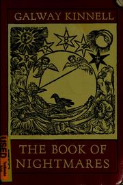 Cover of The Book of Nightmares by Galway Kinnell