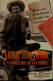 Front cover of Amarillo Slim in a world full of fat people by Amarillo Slim Preston