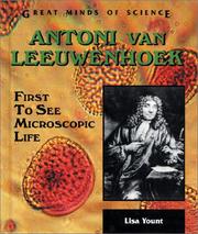 Front cover of Antoni Van Leeuwenhoek by Lisa Yount