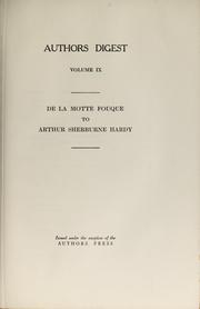 Cover of Author's digest by Rossiter Johnson