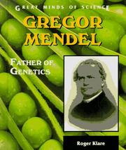 Cover of Gregor Mendel by Roger Klare