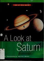 Front cover of A look at Saturn by Spangenburg, Ray