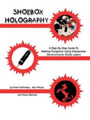 Front cover of Shoebox Holography by Frank DeFreitas